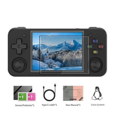 Retro Handheld Game Console With 3.5 Inch IPS Screen Linux