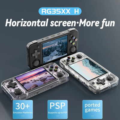 Retro Handheld Game Console With 3.5 Inch IPS Screen Linux
