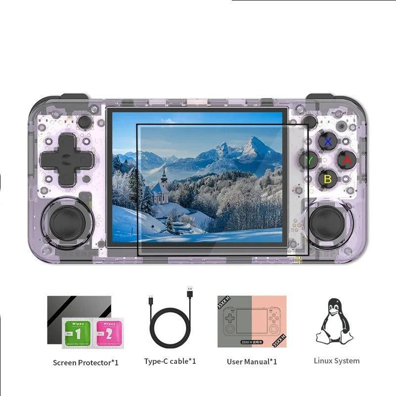Retro Handheld Game Console With 3.5 Inch IPS Screen Linux