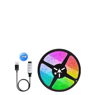 RGB Backlight LED Strip For Home Decoration And Ambience Lighting
