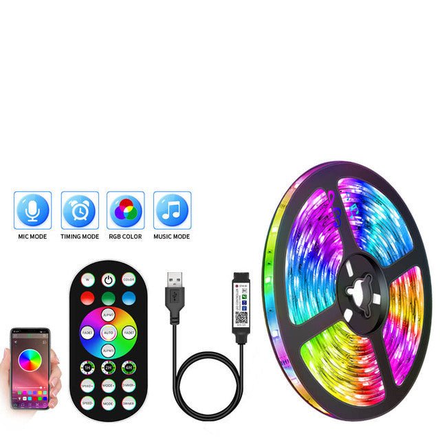 RGB Backlight LED Strip For Home Decoration And Ambience Lighting