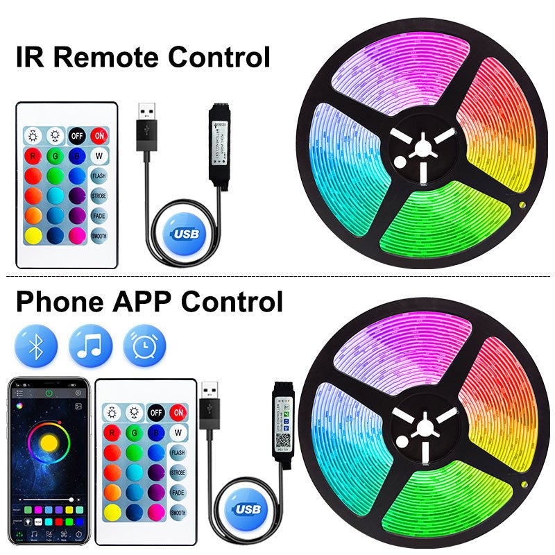 RGB Backlight LED Strip For Home Decoration And Ambience Lighting