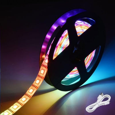 RGB Light Strip Kit Music Sync Color Changing LED Lights For Room