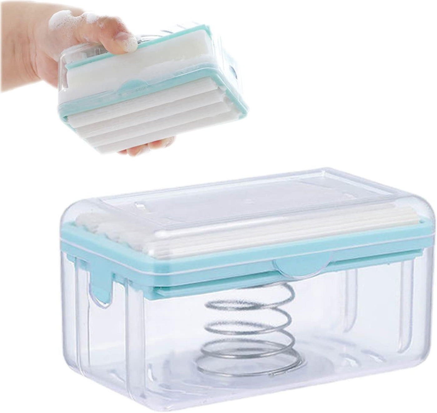 Roller Soap Dish Holder For Bathroom Keeps Soap Dry And Clean