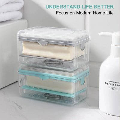 Roller Soap Dish Holder For Bathroom Keeps Soap Dry And Clean