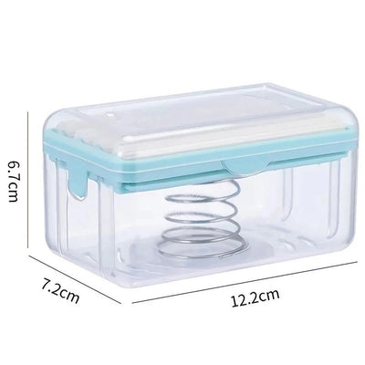 Roller Soap Dish Holder For Bathroom Keeps Soap Dry And Clean