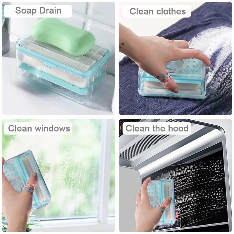 Roller Soap Dish Holder For Bathroom Keeps Soap Dry And Clean