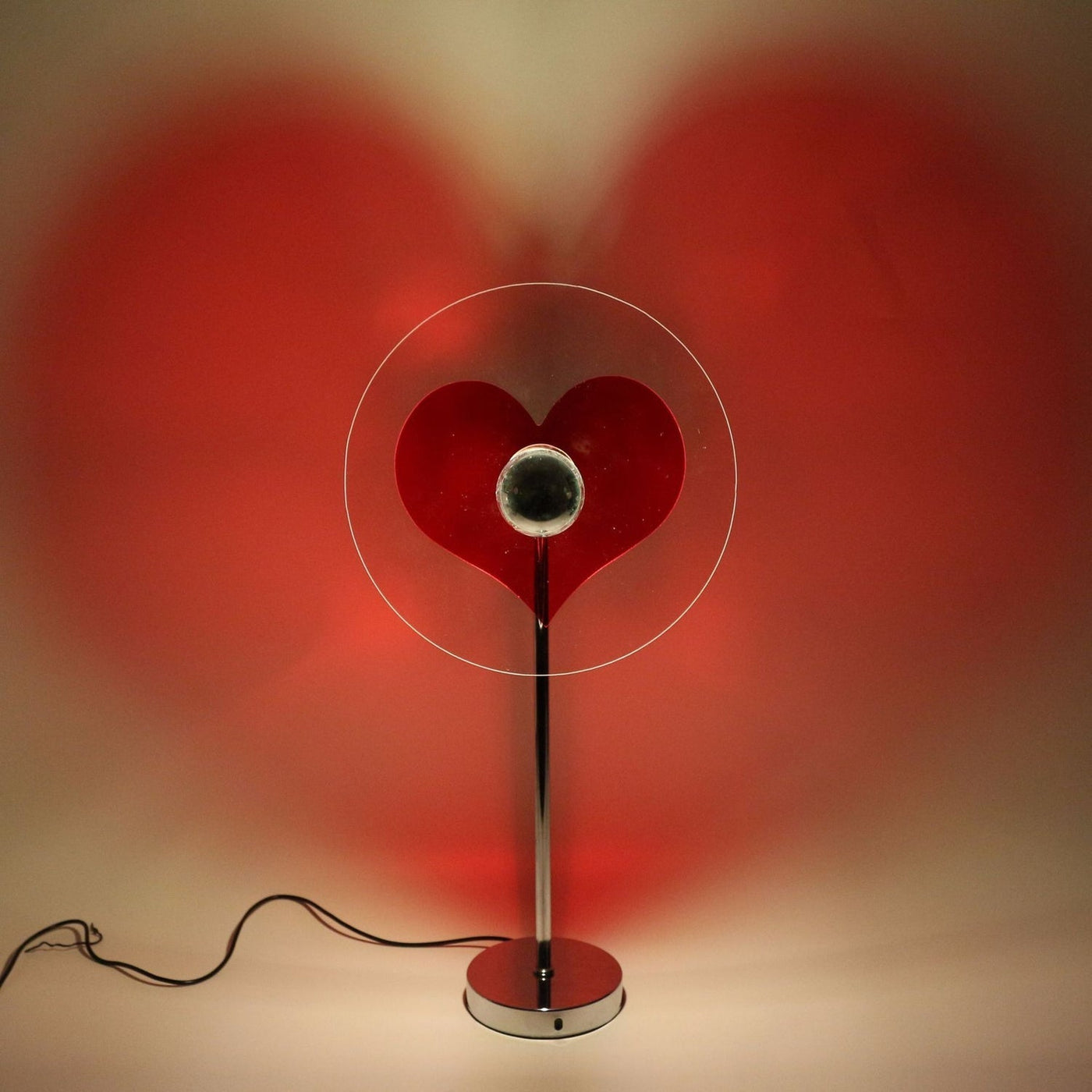 Romantic Heart Light Lamp LED Sunset Mood Lamp For Bedroom Decor