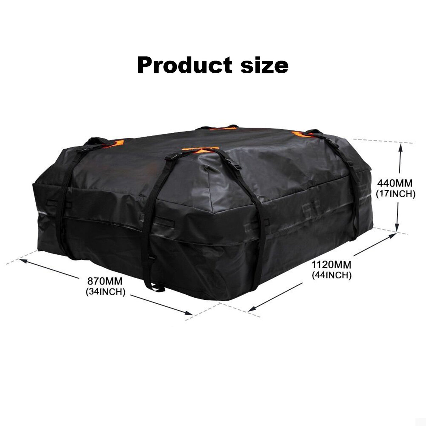 Rooftop Cargo Bag Waterproof Large Capacity Travel Storage Organizer
