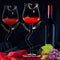 Rose Wine Goblets Elegant Glasses For Parties Weddings And Celebrations