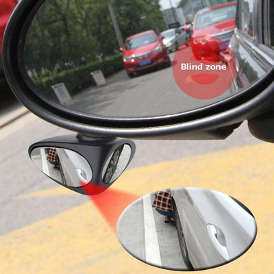 Rotatable Double Side Car Blind Spot Mirror For Safety