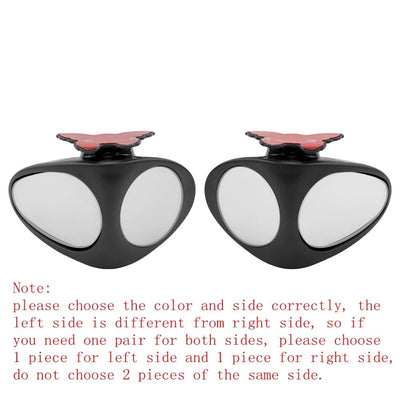 Rotatable Double Side Car Blind Spot Mirror For Safety