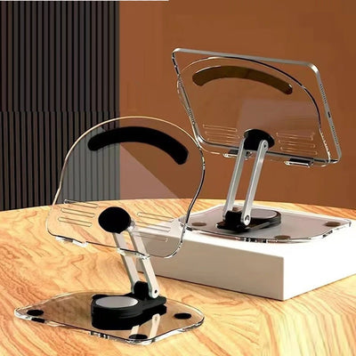 Rotating Acrylic Tablet Stand 360 Degree Adjustable Holder For Tablets