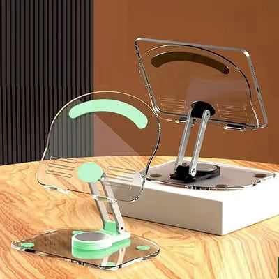 Rotating Acrylic Tablet Stand 360 Degree Adjustable Holder For Tablets