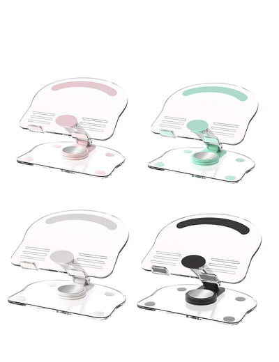 Rotating Acrylic Tablet Stand 360 Degree Adjustable Holder For Tablets