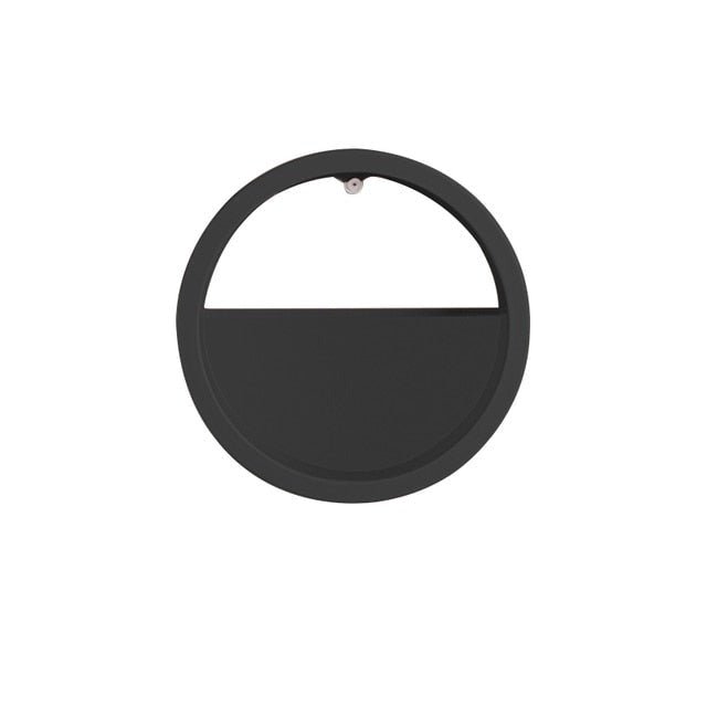 Round Wall Mounted Vase Hanging Flowerpot For Home Decoration