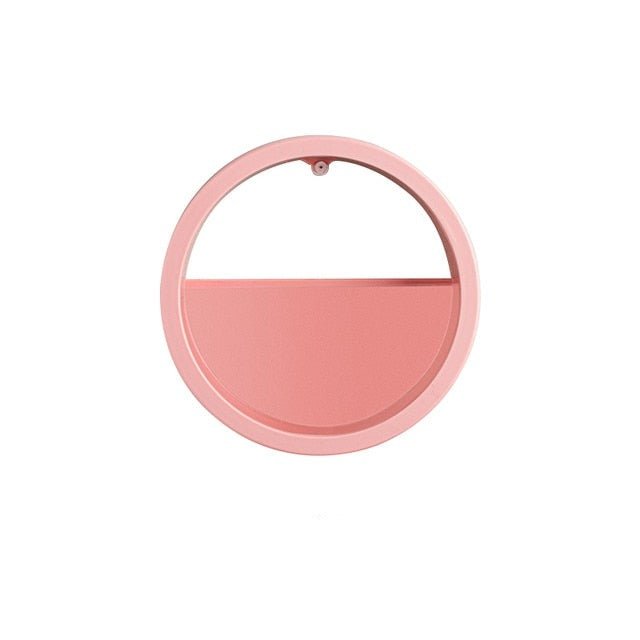 Round Wall Mounted Vase Hanging Flowerpot For Home Decoration