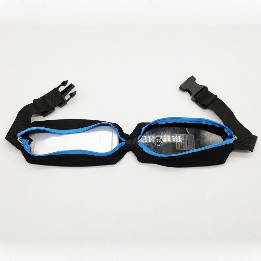 Running Waist Bag For Hiking Cycling Jogging Reflective Pocket Holder