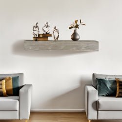 Rustic Mantel Shelf 72 Inch Wall Mounted Floating Shelf Decor