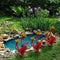 Rustic Metal Cactus Sculpture Indoor Outdoor Yard Garden Décor Charm