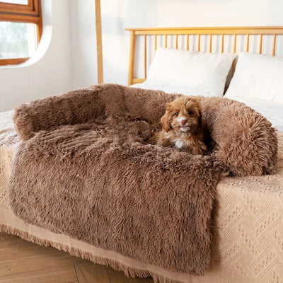 Calming Pet Sofa Protector Soft Durable Cover For Furniture