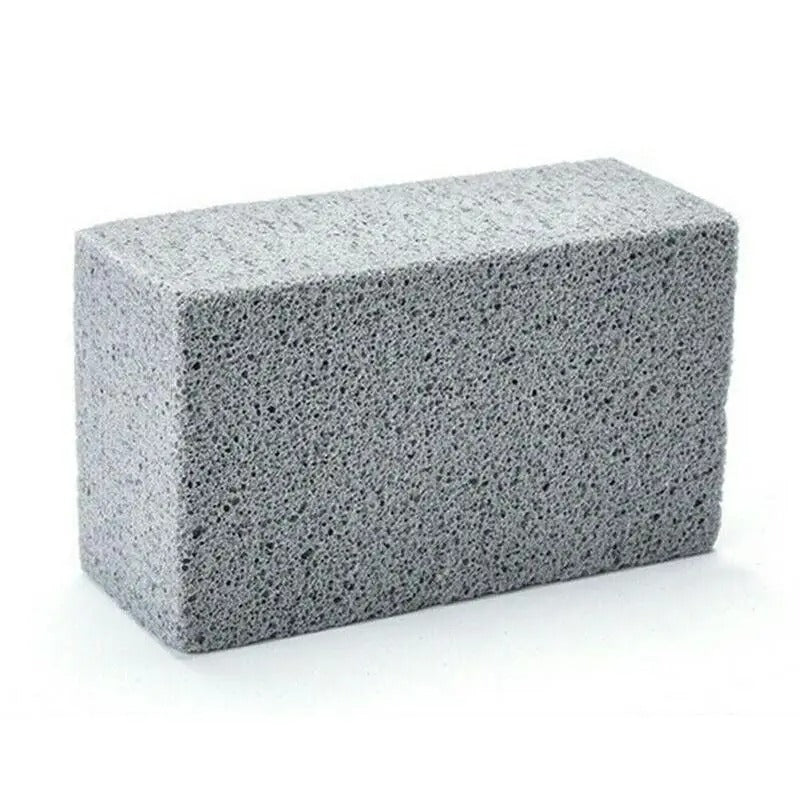 Grill Cleaning Block For Easy Grease And Stain Removal On Barbecue