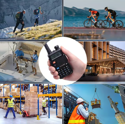 UV-5R Ham Radio Dual Band Long Range Two Way Walkie Talkie