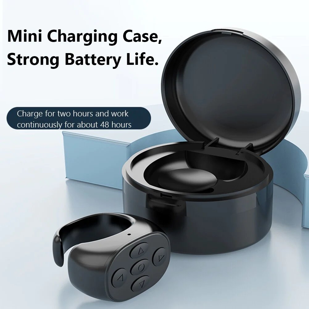 Scrolling Ring Smart Page Turner For Effortless Browsing And Flipping