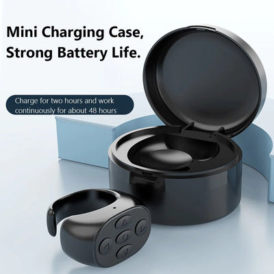 Scrolling Ring Smart Page Turner For Effortless Browsing And Flipping