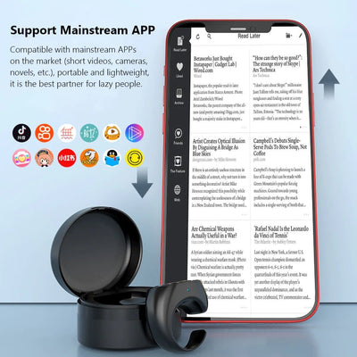 Scrolling Ring Smart Page Turner For Effortless Browsing And Flipping