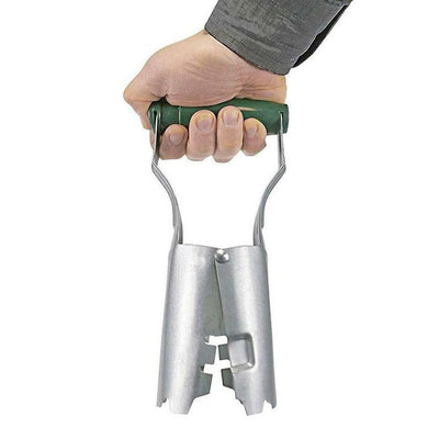 Seedling Transplanter Tool Automatic Soil Release For Easy Bulb Planting