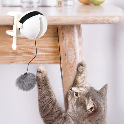 Self Playing Cat Toy Interactive Automatic Cat Entertainment Ball