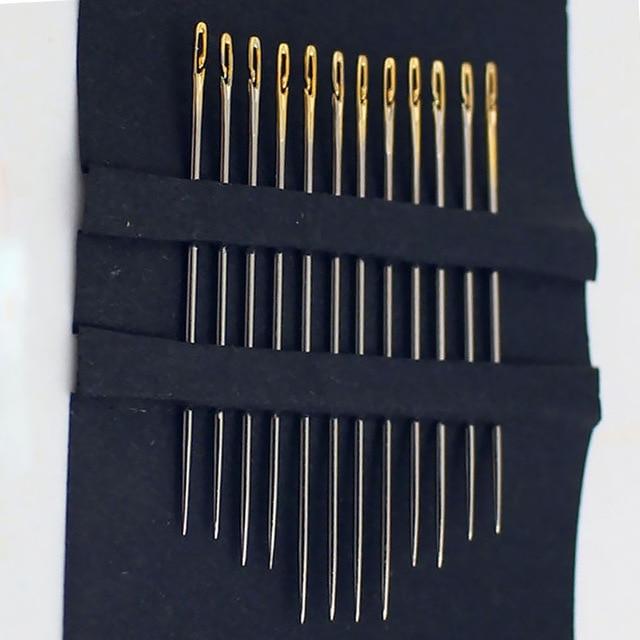 Self-threading Needles For Easy Sewing And Craft Projects