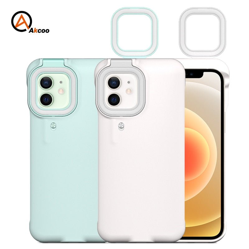 Selfie Ring Light For Smartphone With Adjustable Brightness