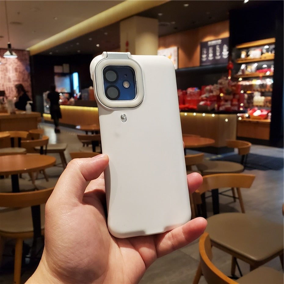 Selfie Ring Light For Smartphone With Adjustable Brightness