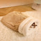 Semi-Closed Pet Warm Sleeping Bag For Cozy All-Season Comfort
