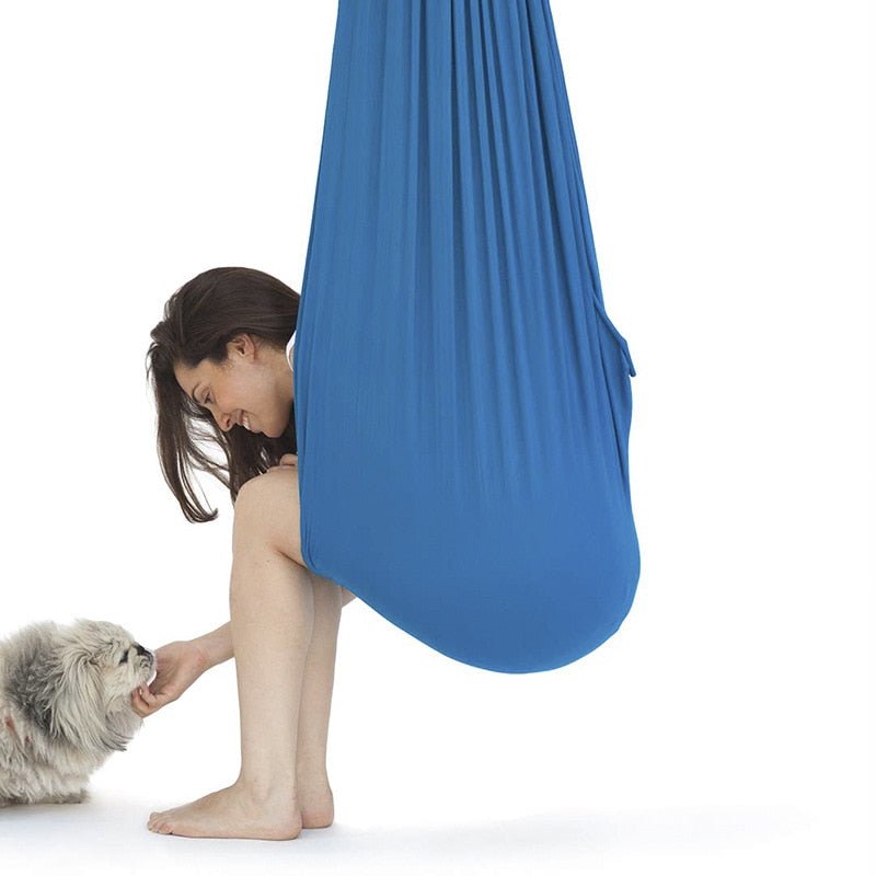 Sensory Swing For Kids Indoor Therapy Hammock Toy Set