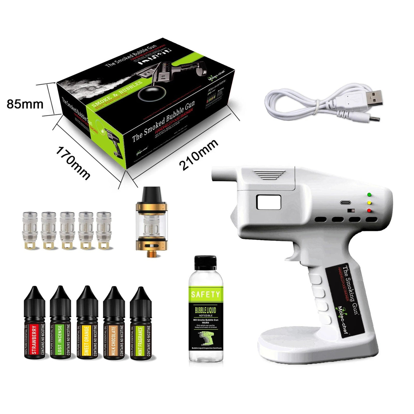 Smoke Gun Cocktail Kit For Infusing Cocktails Herbs And Foods