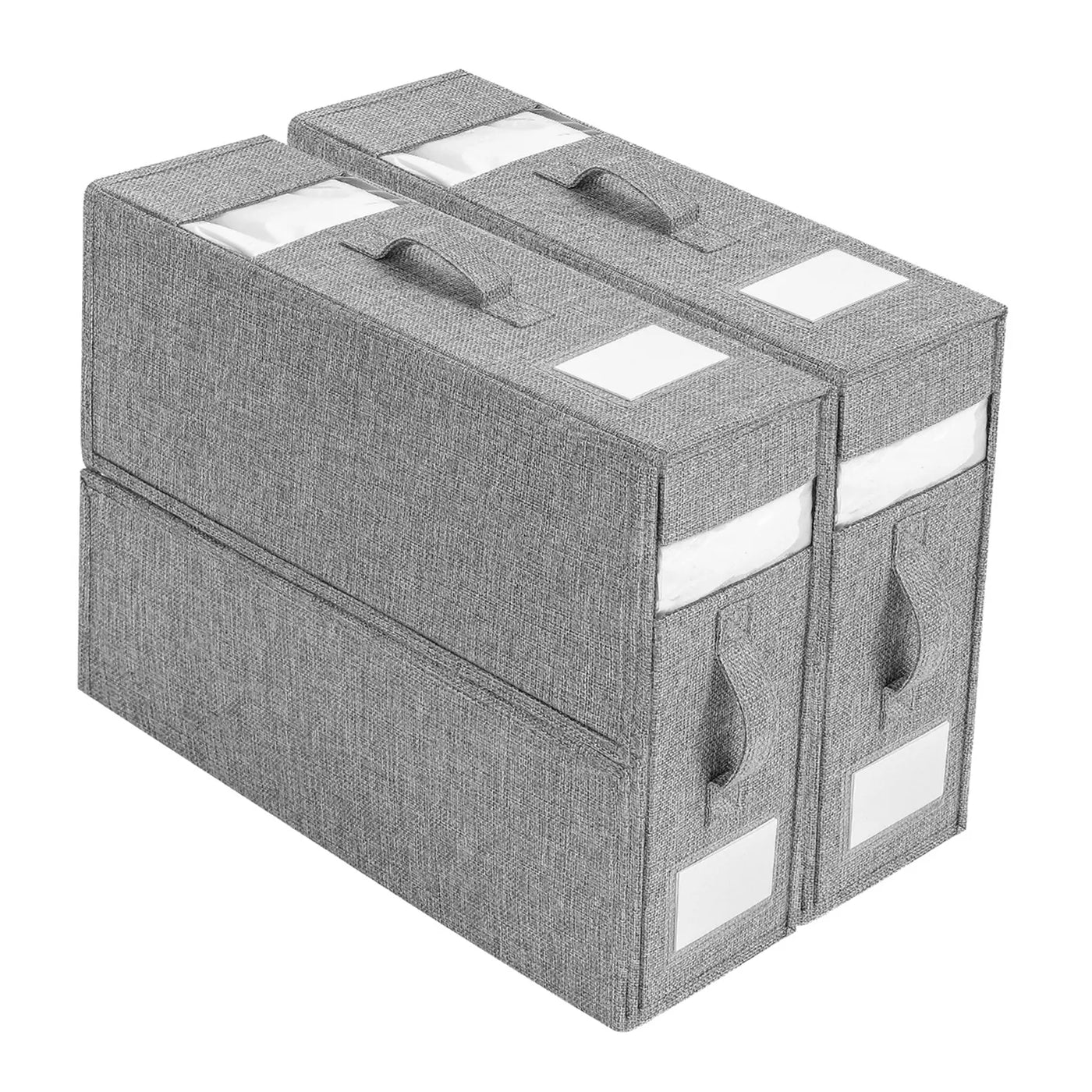 Collapsible Bedsheet Organizer Storage Bag For Neat Linen Management