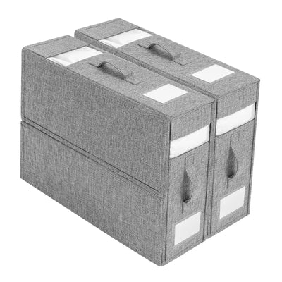 Collapsible Bedsheet Organizer Storage Bag For Neat Linen Management