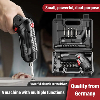 German Multifunctional Powerful Cordless Electric Screwdriver Tool Set