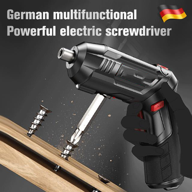 German Multifunctional Powerful Cordless Electric Screwdriver Tool Set