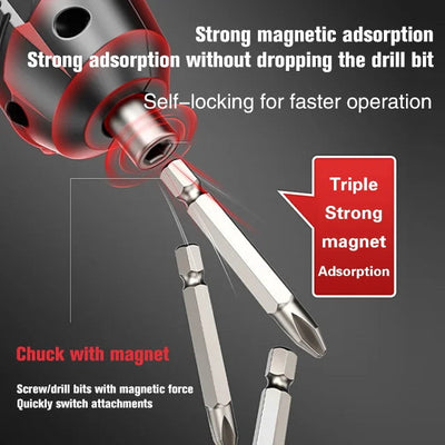 German Multifunctional Powerful Cordless Electric Screwdriver Tool Set