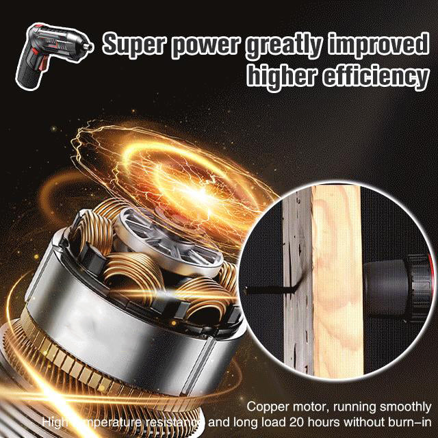 German Multifunctional Powerful Cordless Electric Screwdriver Tool Set
