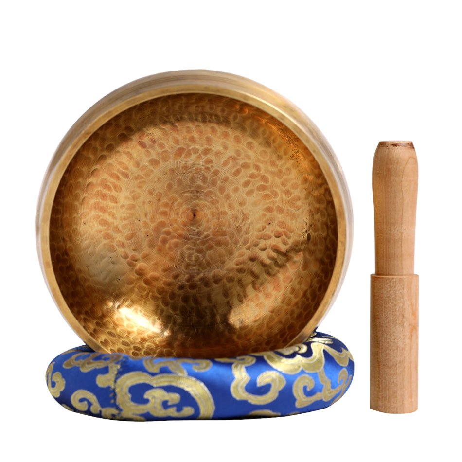 Silent Mind Tibetan Singing Bowl Set With Antique Design