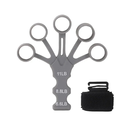Silicone Finger Trainer Hand Grip Strengthener For Rehab And Training