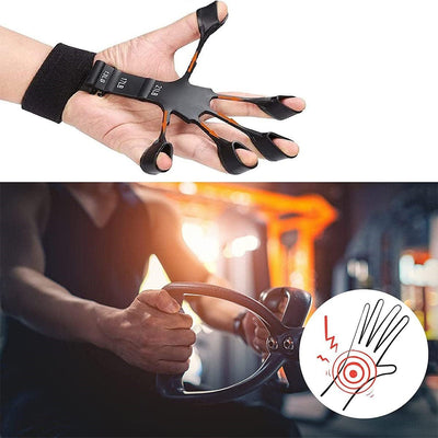 Silicone Finger Trainer Hand Grip Strengthener For Rehab And Training