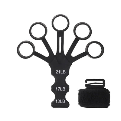 Silicone Finger Trainer Hand Grip Strengthener For Rehab And Training