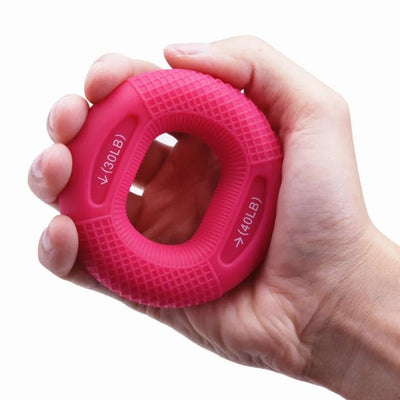 Silicone Grip Rings Finger Exerciser Hand Strengthener Resistance Band