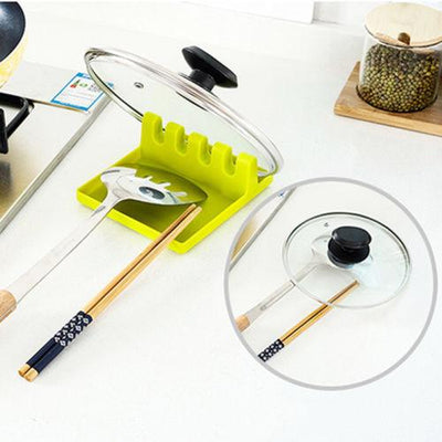Silicone Kitchen Utensil Holder Drip Pad For Clean Countertops